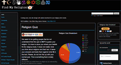 Desktop Screenshot of findmyreligion.com